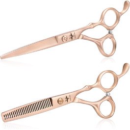 Професійний набір перукарських ножиць Haarschere: 6 дюймів, ножиці для проріджування, ножиці для текстурування, для чоловіків, жінок та дітей