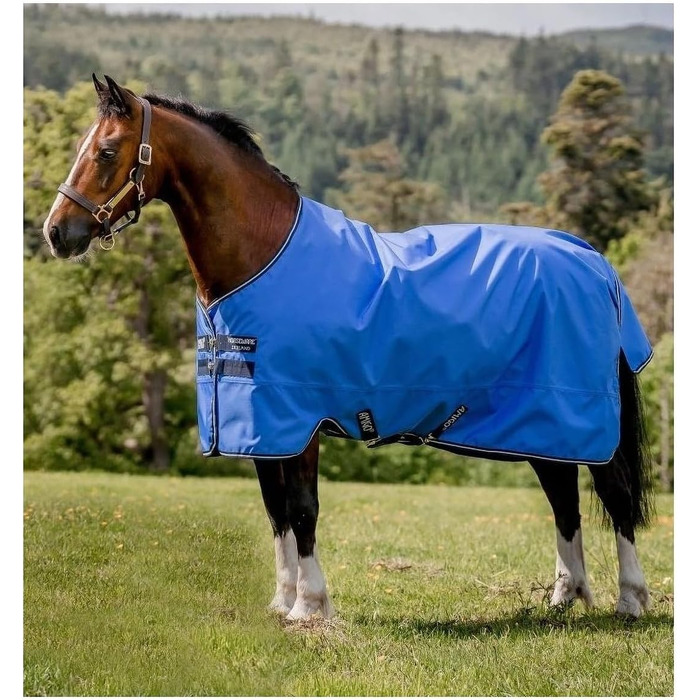 Дощовик для коней Horseware Amigo Hero 600D Ripstop, синій, без утеплення
