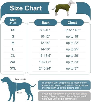 Піжама для собак Lovelonglong, бавовна, в'язана, 4 лапи, для всіх сезонів, теплий боді для собак великих, середніх та маленьких порід, колір кава, розмір L