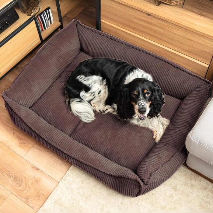 М'яке собаче ліжко 4L Textil Hugo Premium-LINE: ортопедичне, з memory foam, 60x40 см, для маленьких собак