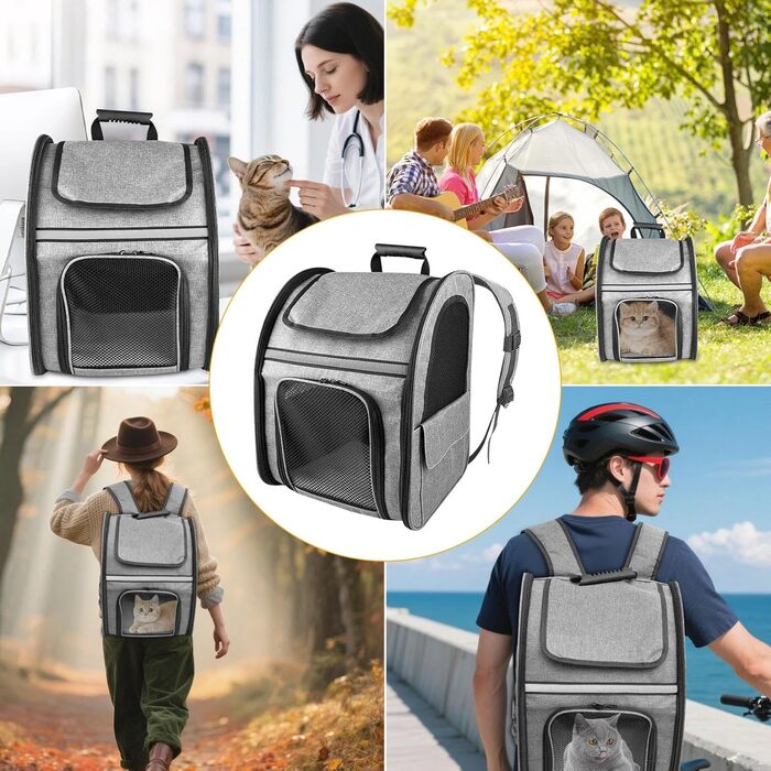 Рюкзак для кота, рюкзак-переноска для тварин, рюкзак для транспортування кота, рюкзак-переноска для собак та котів