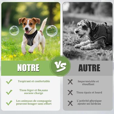 Нашийник для котів Qianruida з повідком, регульований, зручний, дихаючий, світловідбиваючий (Чорний XS)