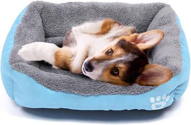 Килимок для собак Powerking: м'який, миючий, для собак, цуценят, сон та невеликих домашніх тварин (Світло-блакитний)