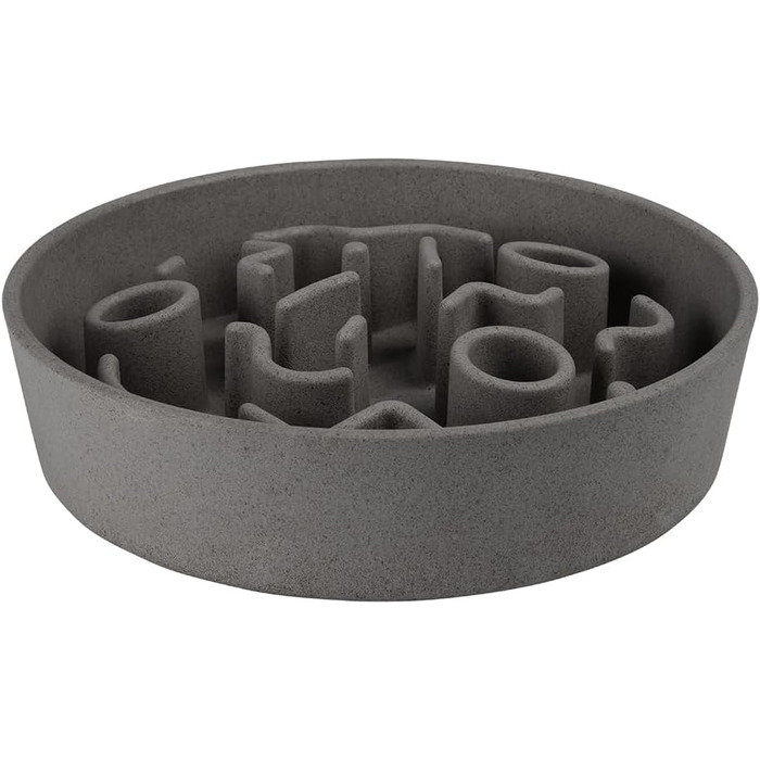Повільний годівник для собак District 70 Bamboo Grey, діаметр 28 см