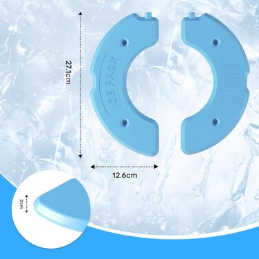 Автоматичний дозатор корму для котів Auveach з 2 охолоджувальними акумуляторами, програмованим таймером та автоматичним подаванням 6 порцій. Бездротовий, на батарейках, підходить для котів та собак.