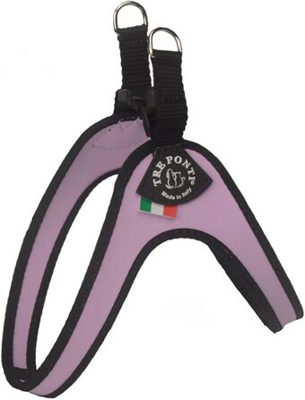 Набір мисок для собак Tre Ponti, фіолетовий/чорний, розмір 3.5, 46-49 см, до 9 кг