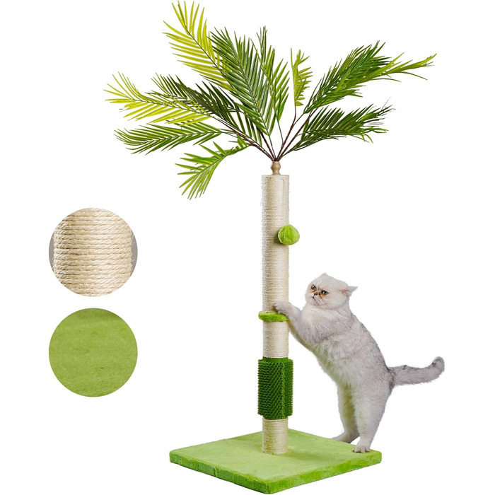Драбина для котів MeowHomm з сизалю: кігтеточка, сходи, іграшки для котів, 101.6 см