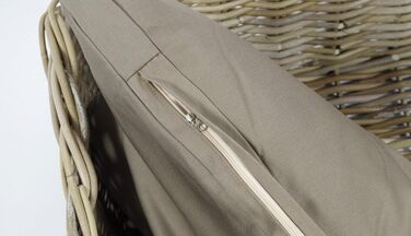 Корзина для собак Kobolo з ротанга з подушкою, 63x42x18 см