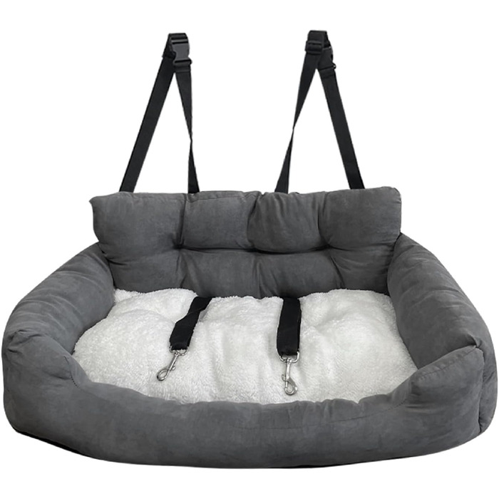 Підвищення для собак у автомобільне сидіння, автопідвищення для маленьких та середніх собак або котів, універсальне зручне ліжко для собак