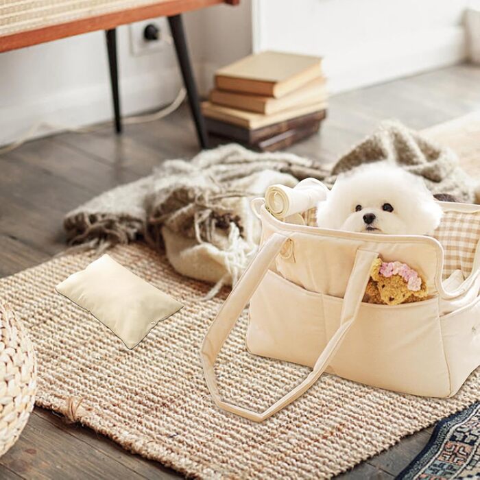 Сумка-переноска для собак та котів | Дихаюча переноска для тварин з кишенею | Сумка для цуценят | Регульований плечовий ремінь