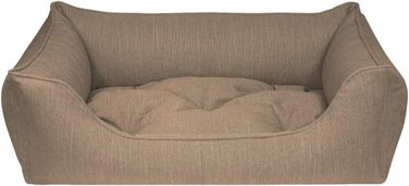 Ляжка для собак Eco Dog Erde: знімний чохол та наповнення, що стирається, для суглобів, м'яка, міцна, преміум-якість, Made in Germany, розмір XL (Taupe)