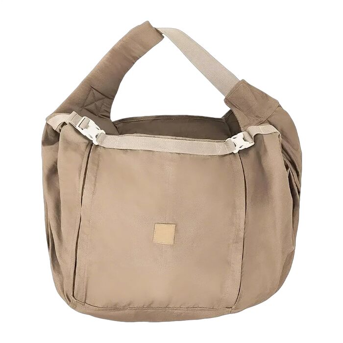 Сумка-переноска для собак та котів, рюкзак-переноска для тварин, легка та зручна, з безпечним ременем, для подорожей на відкритому повітрі, хакі