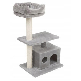 Низький дряпак-лежак, стовпчик для кігтів Zooplus, 61-100 см