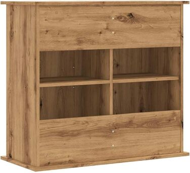 Стойка для акваріума vidaXL 81x36x73 см, дерево, акваріумний шафчик, дуб ручної роботи