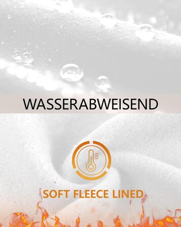 Легінси для їзди верхи зимові жіночі Vollbeatz Thermo з флісовою підкладкою, непромокаючі, з кишенею для телефону та петлями для ременя (білі, XL)