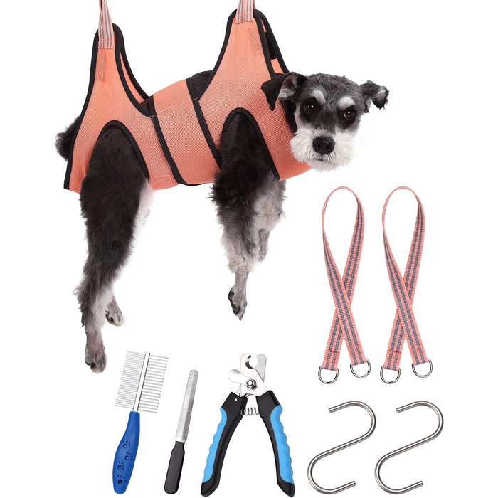 Гамак для грумінгу котів та собак Kkiimatt: догляд, стрижка кігтів, зручність та безпека