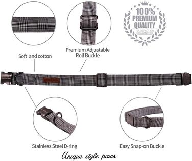 Елегантний нашийник для собак та котів з краваткою, стильний аксесуар для тварин, розміри S, M, L, XXS-XL