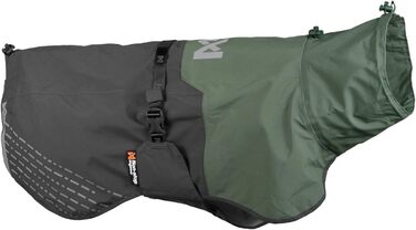Дощовик для собак Non-Stop dogwear Fjord Grey/Green, розмір 55