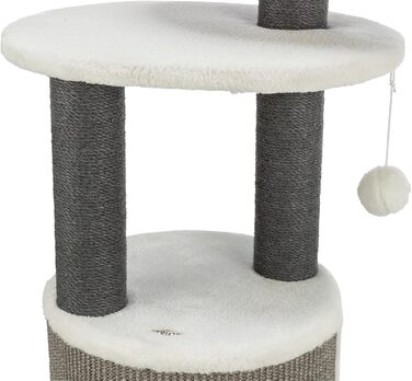 Дерев'яний кігтеточка TRIXIE Marco 114 см – багатоповерхова, з місцями для відпочинку та іграми