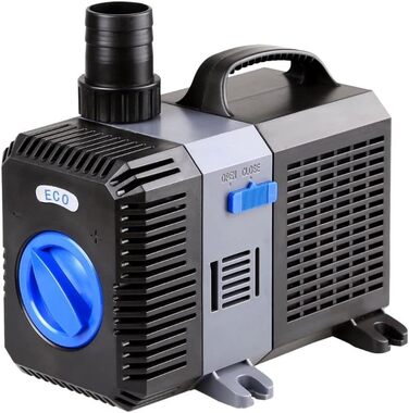 AquaOne CTP-2800 акваріумна та ставкова помпа 10 Вт, економічний двигун, 3000 л/год, енергоощадна насосна станція для акваріума та ставка