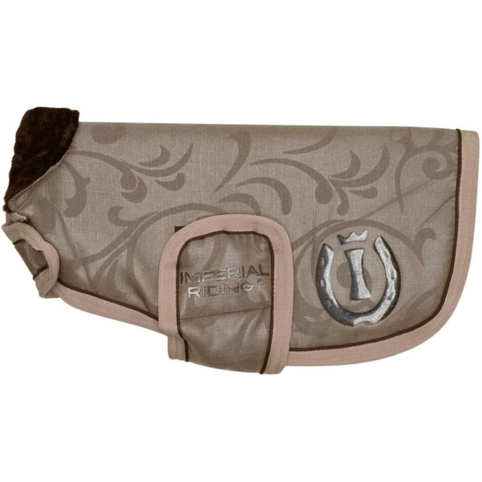 Зимовий теплий пуховик для собак, вітро- та водовідштовхуючий, дихаючий (L, Cappuccino)