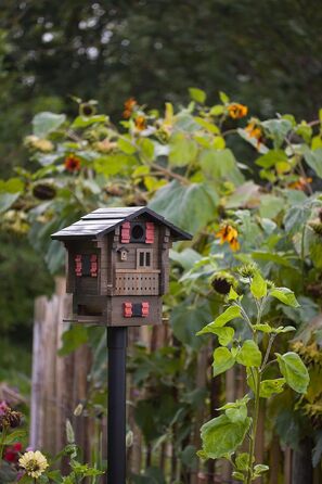 Дерев'яний годівничка та будиночок для птахів Wildlife Garden Multiholk Alpenhaus WG215