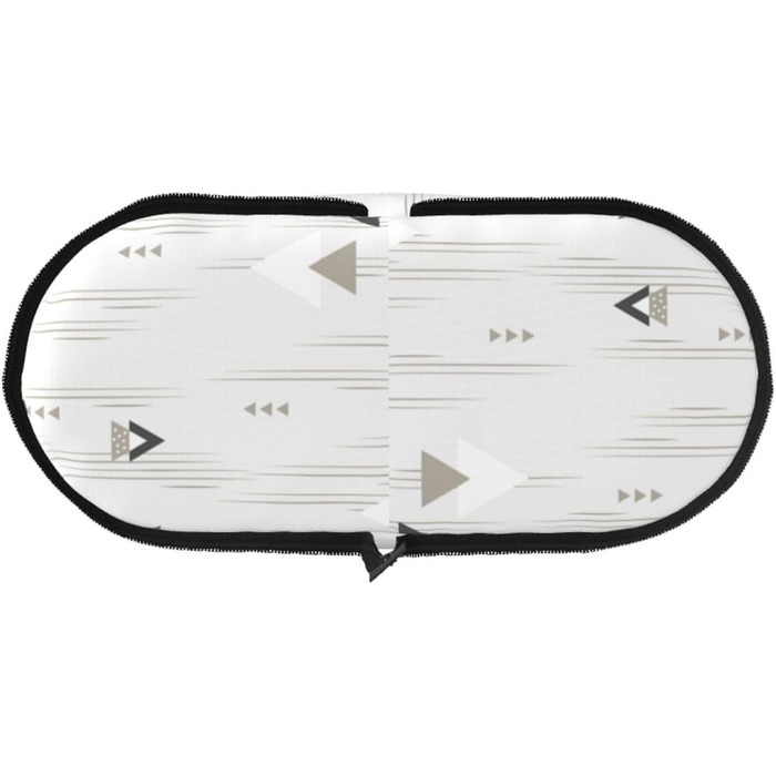 Траплянка сумка-переноска для котів та собак, складна, для подорожей, літаків, автобусів, метро (геометричний принт)