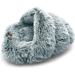 Лежанка для собак та котів – неслизька, придатна для прання – Friends 60 x 50 см (Сірий)