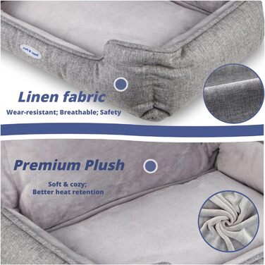 Кішка ліжко для радіатора Happi N Pets - зручне гаманець для котів, сірий, 55 x 34 x 27 см