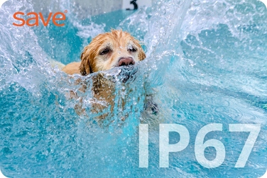 Електричний тренувальний нашийник для собак Save, чорна шкіра, розмір L/XL