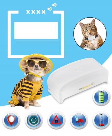 GPS-нашийник локатор TK911 для собак та котів з підтримкою SOS та мобільного додатка