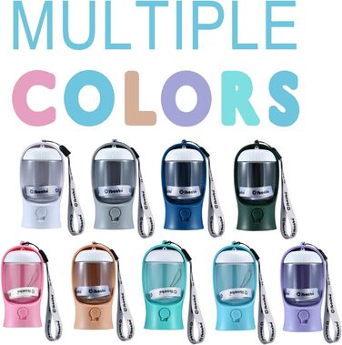 Водяна пляшка для собак Cibaabo з контейнером для корму та тримачем для відходів, 590 мл, портативний диспенсер для домашніх тварин, з витокозахисним замком, фільтром з активованого вугілля для пиття, годування, подорожей, прогулянок та походів