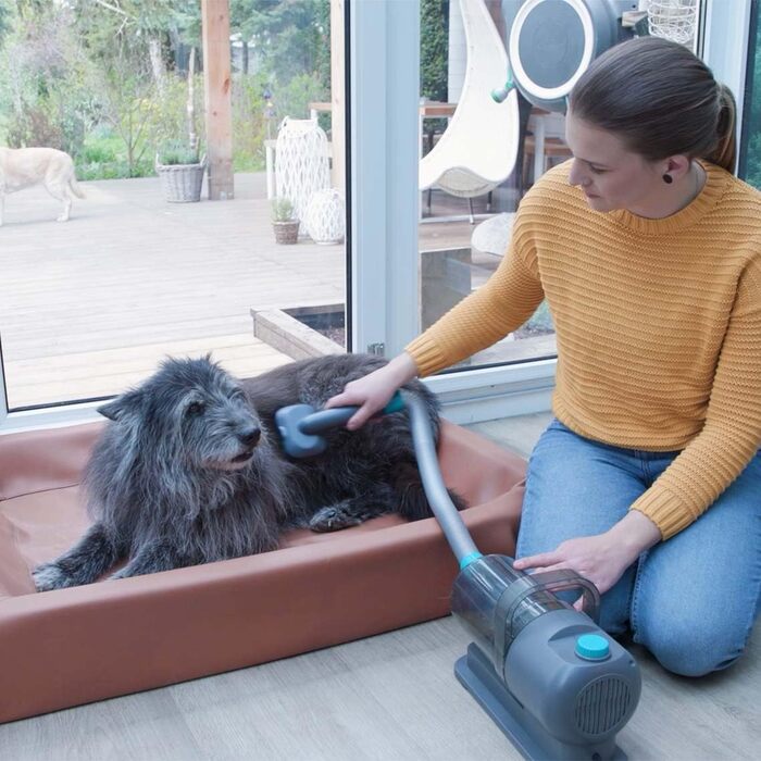 Набір для догляду за тваринами FurVac Pro: пилосос для шерсті та тример - комплект, стаціонарний тример, догляд за шерстю