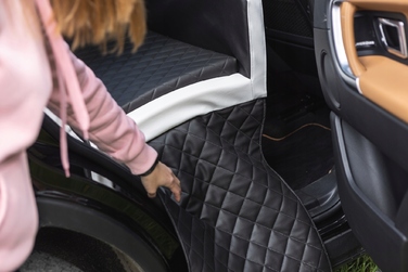 Автомобільний килимок Velinda XL, пластик, чорний, 40 x 100 см