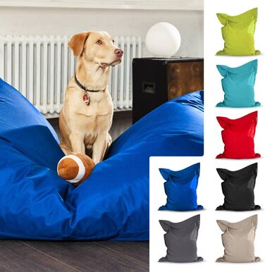 Килимок для собак великих та середніх порід Green Bean 140x180 см: м'який лежак, подушка, ліжко для собак, собаче ліжко, лежанка для собак, диван для собак, блакитний