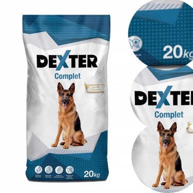 Сухий корм для собак великих порід Dexter Complete, 20 кг