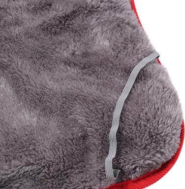 Водонепроникна тепла куртка для собак середнього розміру, бавовняна, для холодних зим, червона (M)