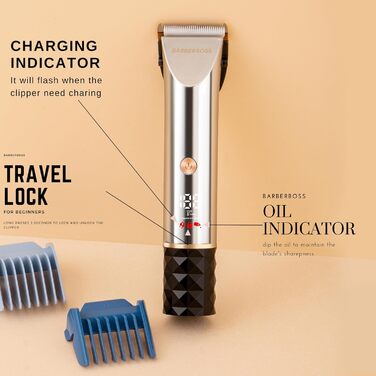 Професійна машинка для стрижки собак BarberBoss: набір для грумінгу, машинка для котів, стрижка для густого хутра