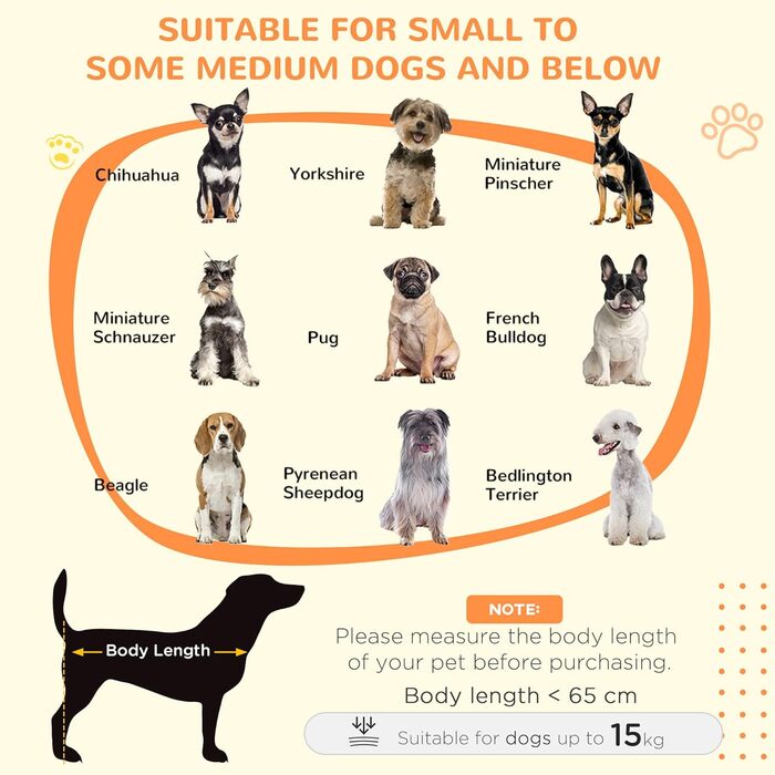 Клітка для собак PawHut - вольєр, переноска для маленьких та середніх собак, сіра, 85 x 55 x 75 см