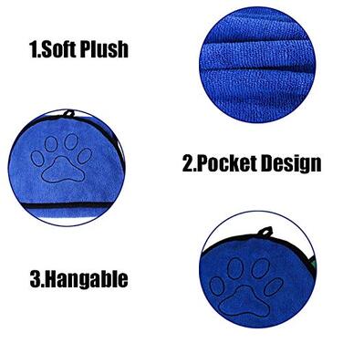 Очисник лап для собак з рушником, портативний пензлик для миття лап, масаж, догляд за лапами, видалення бруду для собак та котів