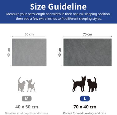 Килимок грілка для котів та собак Outdoor, 70x40 см, 50 Вт