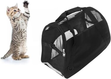 Транспортна сумка для тварин BESTonZON: дихаюча, для собак та котів, для подорожей та вигулів