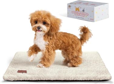 Самогріюча лежанка для котів на підвіконня, 90x28 см, бежева. Лежанка-грілка для кота, м'яка та нековзна, 74x48x3 см