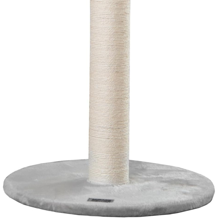 Дерево для кішки Home Deluxe NEVA - сірий, 101x49x49 см, сизаль, поліестер, MDF