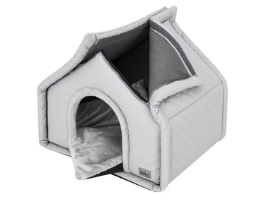 Будиночок для собак Doggy з екошкіри - R1 42x32x43