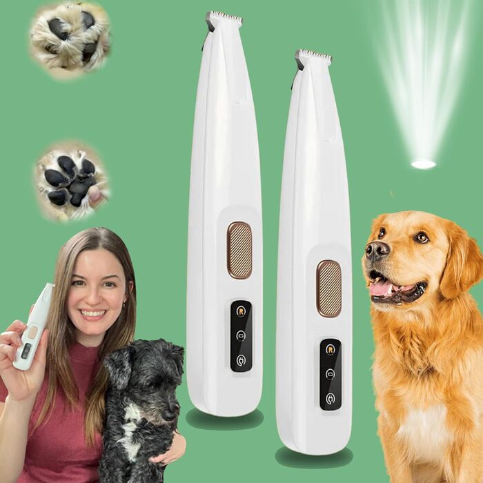 Триммер для собак Pfotentrimmer: безболісна обрізка кігтів, електричний, тихий (2 шт.)