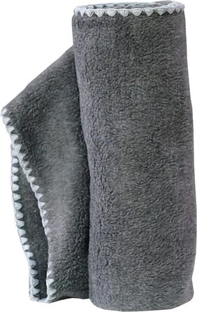 М'яка ковдра для домашніх тварин Luxus 150x100 см – Кашемір-мікс або штучне хутро, стильна та миюча, для собак та котів (Сірий, штучне хутро)