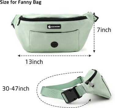 Сумка для собак з відділенням для ласощів та рулеткою для збору відходів, поясна/поясна сумка, підходить для жінок та чоловіків, для дресирування цуценят, подарунок для любителів собак, зелений нейлон