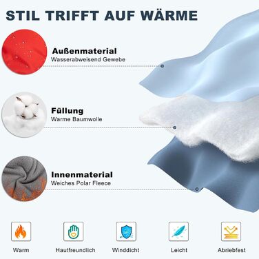 Теплий зимовий одяг для собак FeimaX: флісова куртка з блискавкою, для малих та середніх собак (червоний, 3XL)