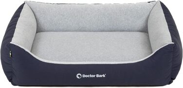 Ліжко для собак Doctor Bark Kleine Hunde - зручне та м'яке, зелений колір, розмір L (97x75 см)